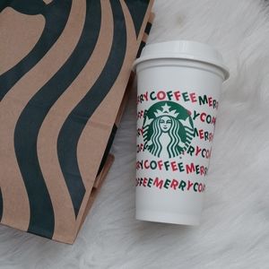 Starbucks  Holiday Reusable Limited Edition Cup